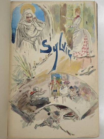 NERVAL, Gérard de et RUDAUX Edmond. Sylvie....