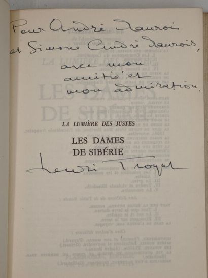 TROYAT, Henri. La Lumière des Justes : Les...