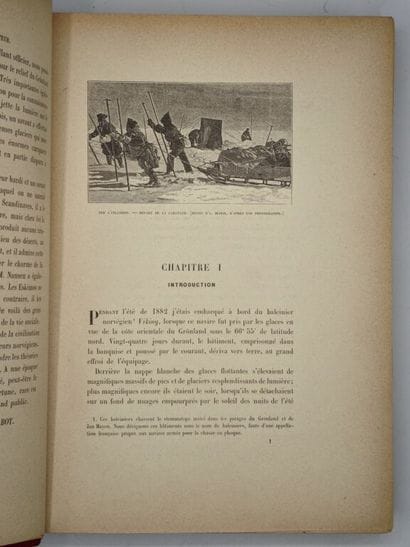 [ARCTIQUE] NANSEN, Fridtjof. A travers le...