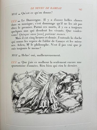 DIDEROT, Denis et NAUDIN, Bernard. Le Neveu...