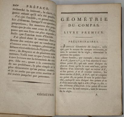 MASCHERONI, Lorenzo. Géométrie du compas.

Édition...