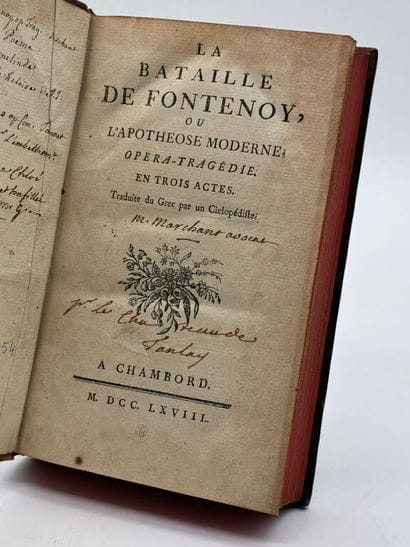 [VOLTAIRE - RÉTIF DE LA BRETONNE]. Recueil...