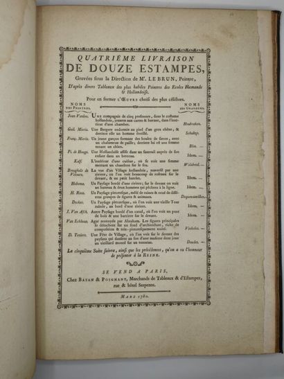 LEBRUN, Jean-Baptiste-Pierre. Gallery of...