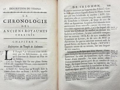 NEWTON, Isaac. La Chronologie des anciens...
