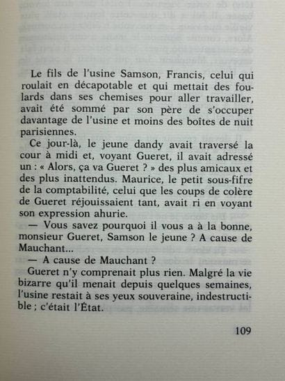 SAGAN, Françoise. Le Chien couchant.

Édition...