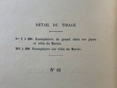 NERVAL, Gérard de et PILLE, Marcel. La Main...