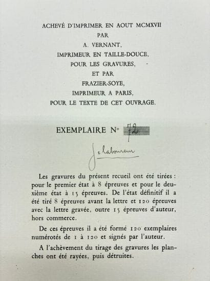 LABOUREUR, Jean Émile, and ALLARD, Roger....