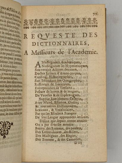 [POÉSIE GALANTE]. Recueil de poësies de divers...