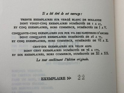 SAGAN, Françoise. Un Profil perdu.

Édition...