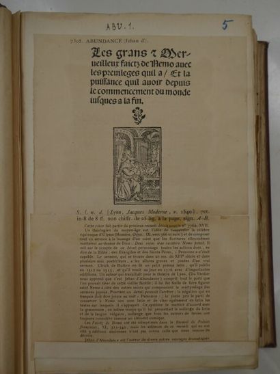 [BIBLIOPHILIE]RAHIR, Édouard. Répertoire...