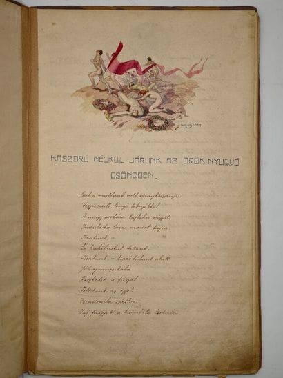[MANUSCRIPT - HUNGARIAN AVANT-GARDE] BODZASY,...