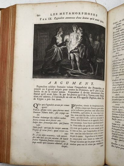 OVIDE. Les Métamorphoses d'Ovide, en latin,...