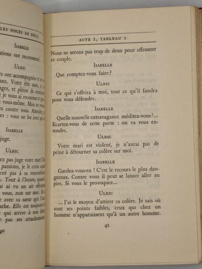 HÉRIAT, Philippe. *Les Noces de deuil*. A...