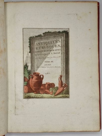 HANCARVILLE, Pierre d' et DAVID, François-Anne...