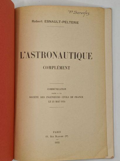 [AÉROSPATIALE]ESNAULT-PELTERIE, Robert. L'Exploration...