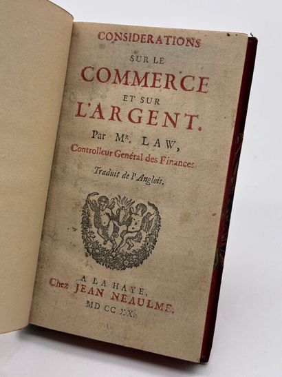 [ÉCONOMIE]LAW, John. Considérations sur le...