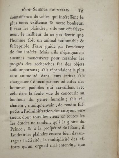 [DUPONT DE NEMOURS, Pierre-Samuel]. De l'origine...