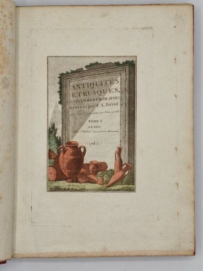 HANCARVILLE, Pierre d' et DAVID, François-Anne...