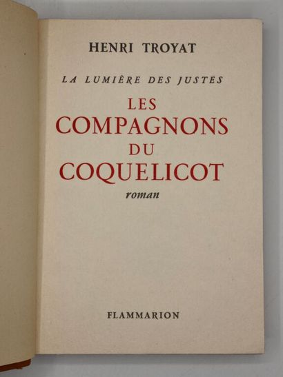 TROYAT, Henri. La Lumière des Justes : Les...