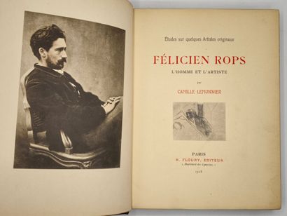 LEMONNIER, Camille. Félicien Rops: The Man...