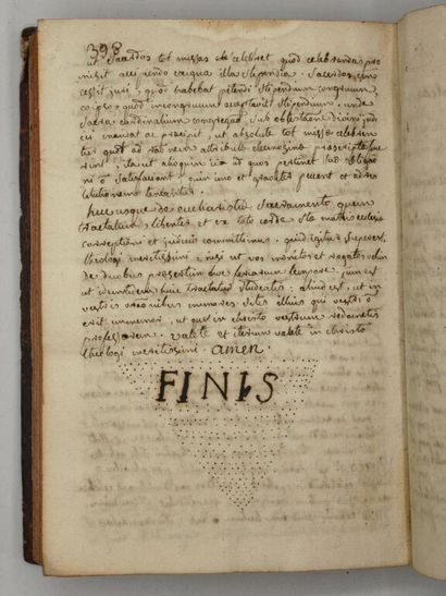 [MANUSCRIPT - TOULOUSE, THEOLOGY]. *Tractatus...