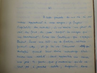 [MANUSCRIPT - SABATIER] PYRÈNE, Georges....