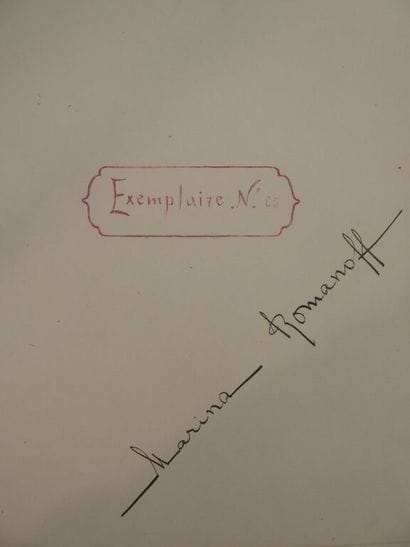 ROMANOFF, Marina. La Princesse Nenekedjân,...