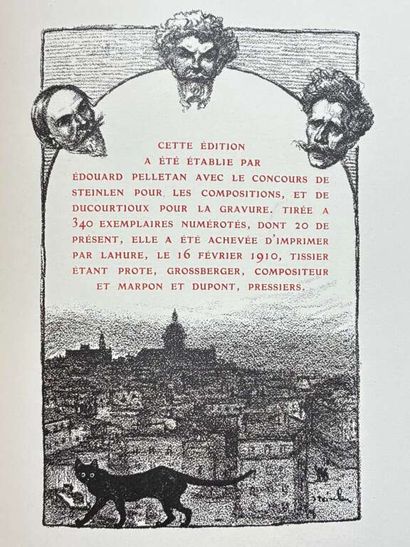RICHEPIN, Jean et STEINLEN. La Chanson des...