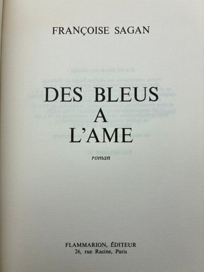 SAGAN, Françoise. Des bleus à l'âme.

Édition...