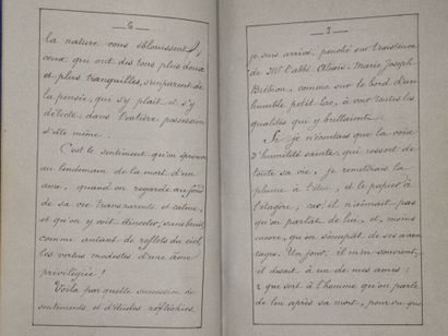 [MANUSCRIPT - ANJOU]. A biographical sketch...