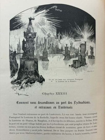 RABELAIS, François et ROBIDA, Albert. OEuvres....