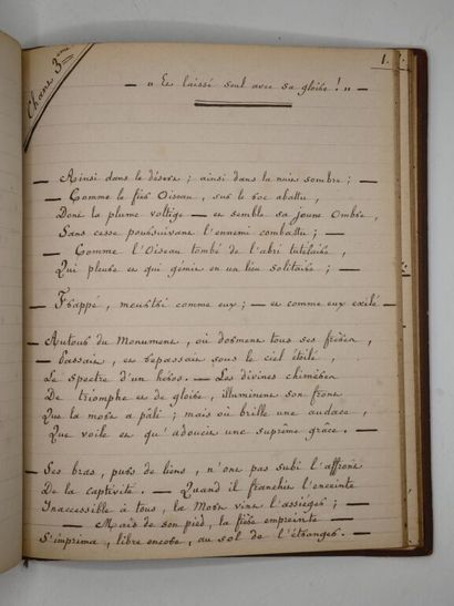 [MANUSCRIPT - CRIMEAN WAR] MÈZIÈRES, J. de....
