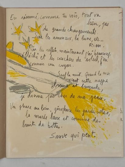 MATTA, MABILLE et BOISROND. Cargo IV.

[Paris],...