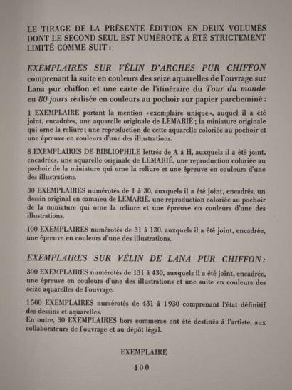 VERNE, Jules et LEMARIÉ, Henry. Le Tour du...