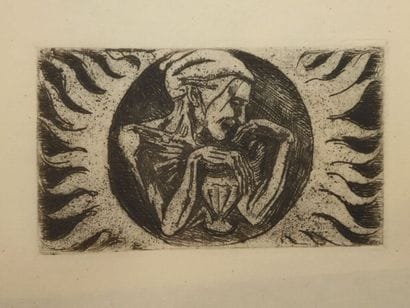 VALÉRY, Paul et MARCHAND, Jean. Le Cimetière...