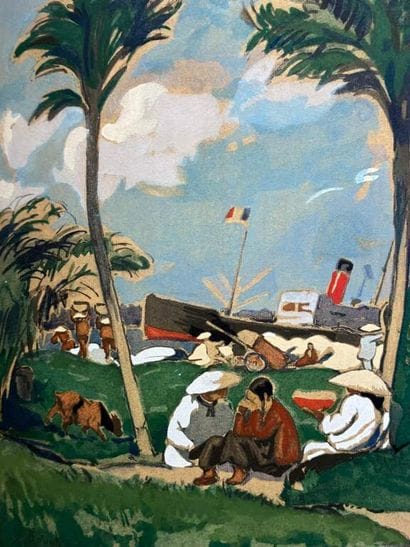 [INDOCHINA] LYAUTEY, Hubert, and BOUCHAUD,...