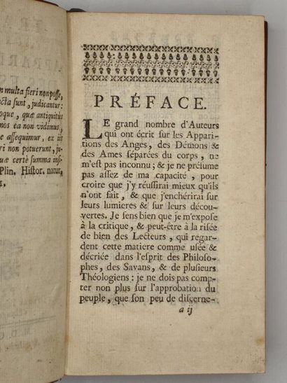 [VAMPIROLOGIE]CALMET, Augustin. Traité sur...