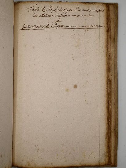 [MANUSCRIPT - BRITTANY]. Handwritten dictionary...