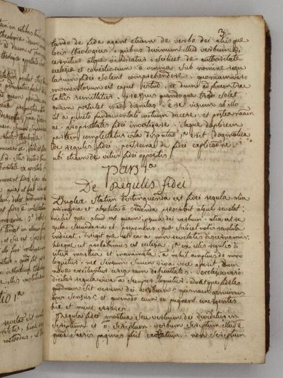 [MANUSCRIPT - TOULOUSE, THEOLOGY]. *Tractatus...