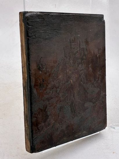 DORÉ, Gustave. Matrice sur cuivre du Gargantua...