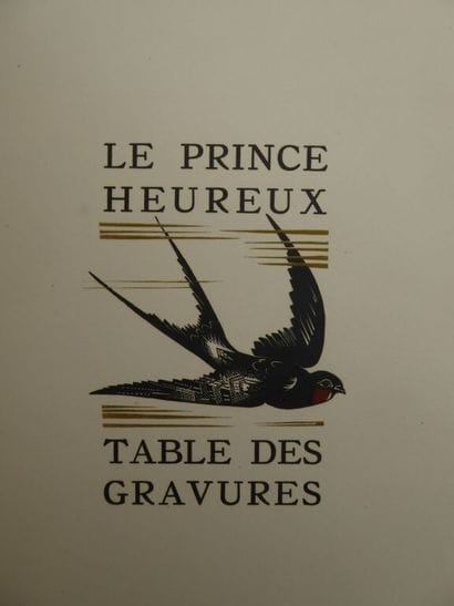 SCHMIED, François-Louis et WILDE, Oscar....