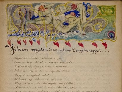 [MANUSCRIPT - HUNGARIAN AVANT-GARDE] BODZASY,...