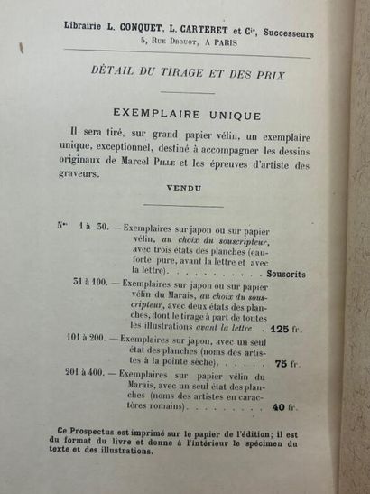 NERVAL, Gérard de et PILLE, Marcel. La Main...