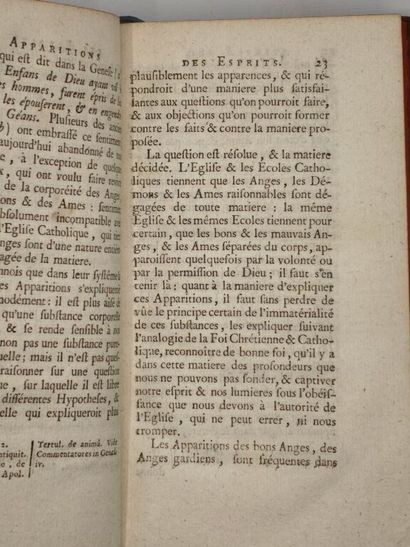 [VAMPIROLOGIE]CALMET, Augustin. Traité sur...