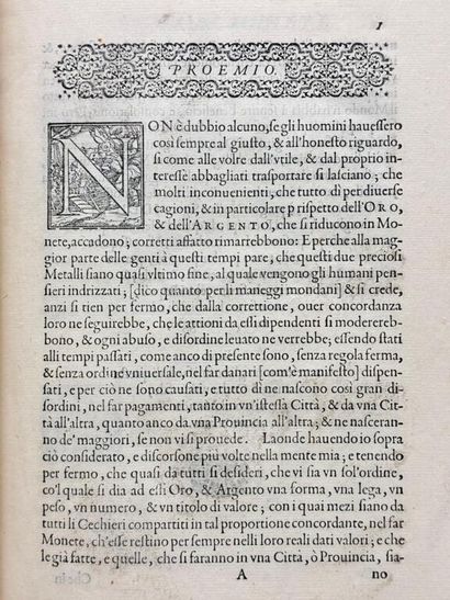 [ÉCONOMIE] SCARUFFI, Gasparo. L'Alitinonfo...