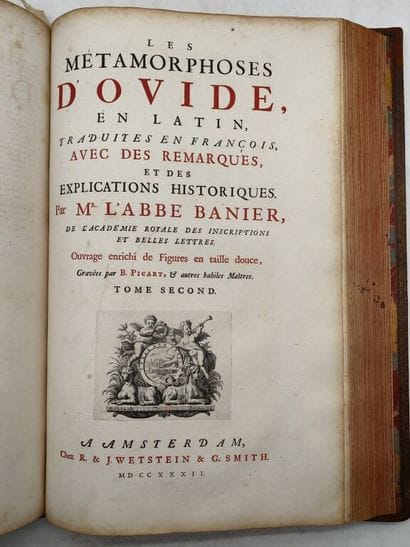 OVIDE. Les Métamorphoses d'Ovide, en latin,...
