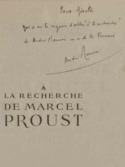 MAUROIS, André. À la recherche de Marcel...