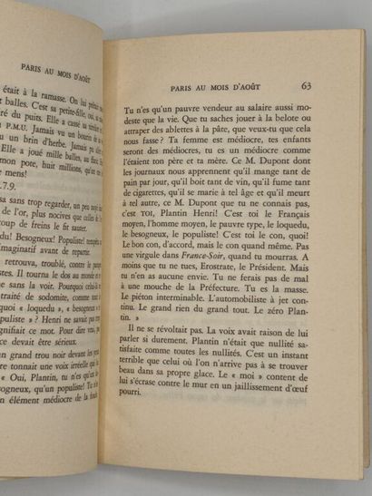 FALLET, René. Paris au mois d'août.

Édition...