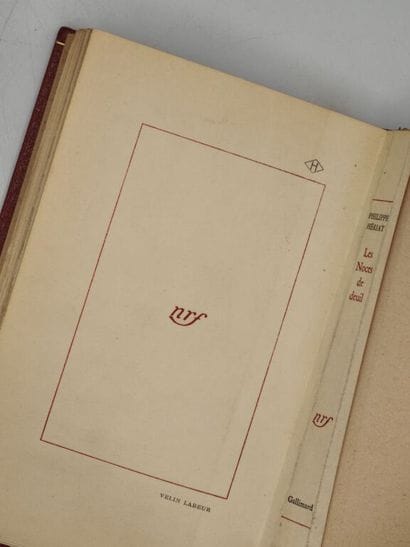 HÉRIAT, Philippe. *Les Noces de deuil*. A...