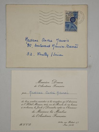 DRUON, Maurice. Les Grandes Familles. La...